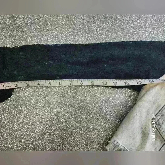 COPY - Y2K CROP ACID WASH JEAN JACKET - Picture 5 of 9